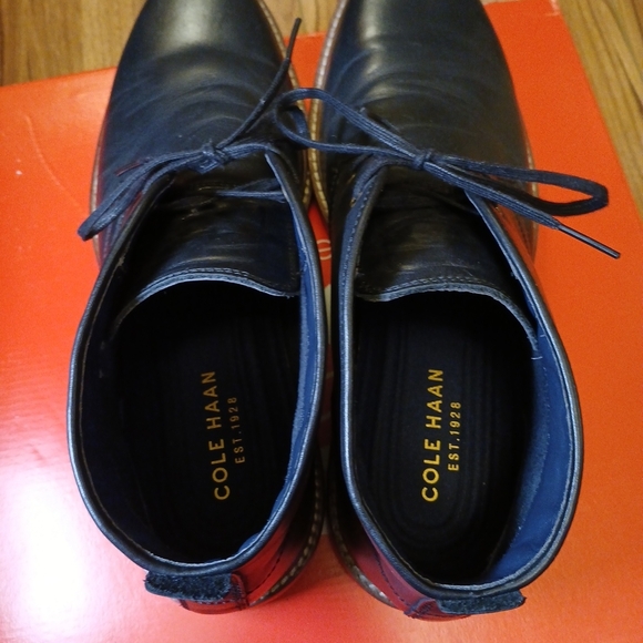 Cole Haan Tyler Grand Black Leather Chukka‎ Boots C25100 Men Size 11M main image 6